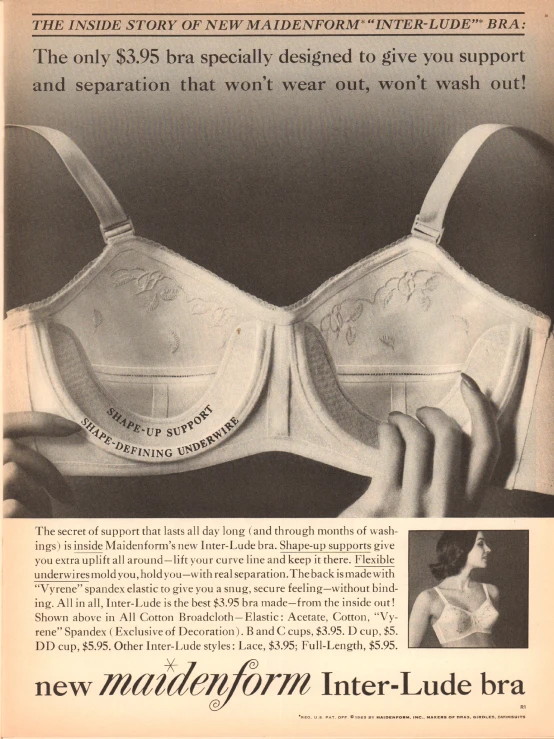a woman's  from the lingerie empire in advertising