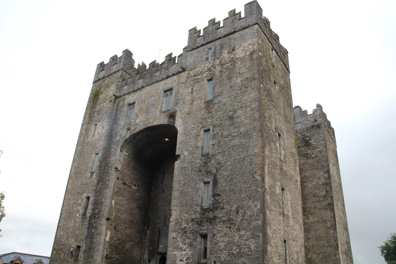 this is an image of a very old castle