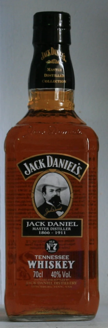 there is a bottle of jack daniels whiskey