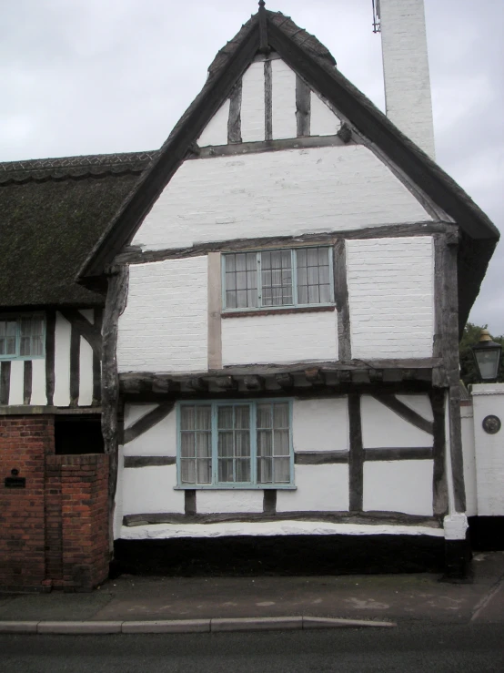 an old style house that has been converted into a bed and breakfast nook