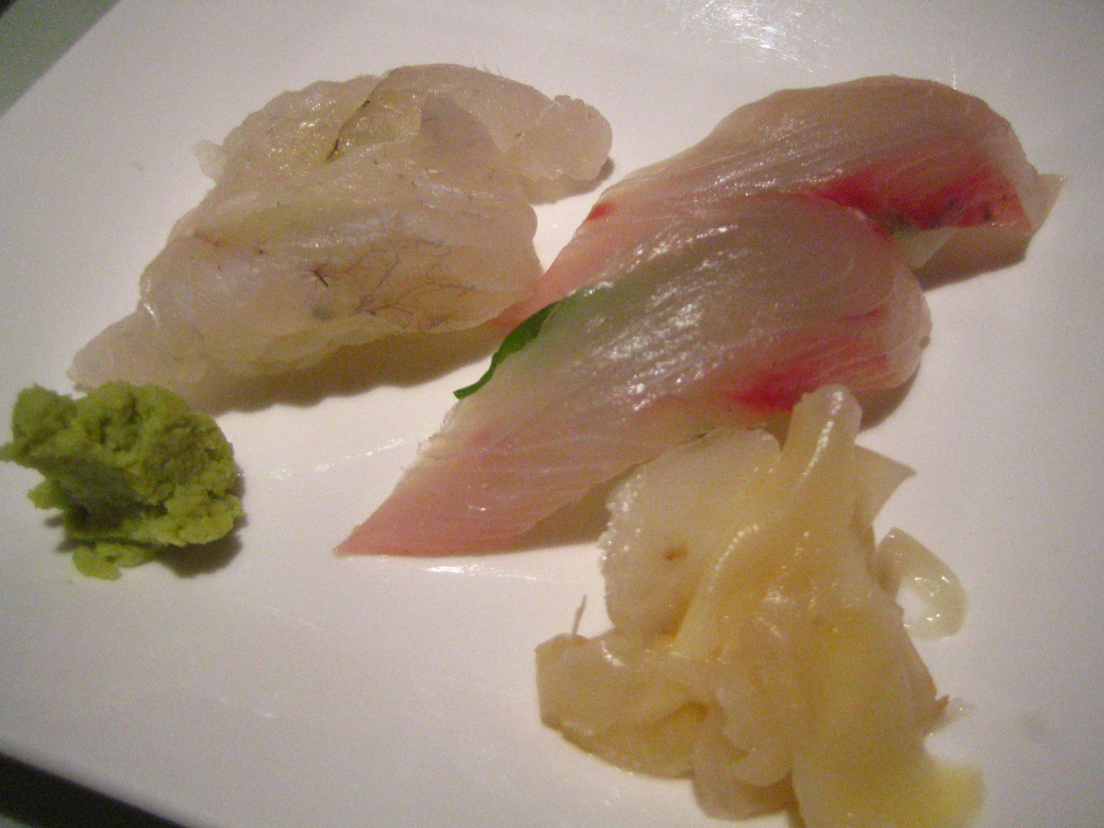 a white plate topped with different types of food