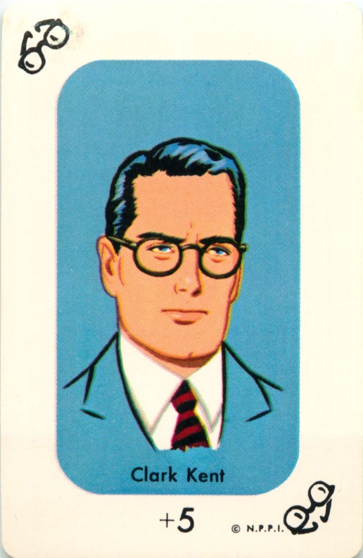 a picture of clark kent in a suit and tie