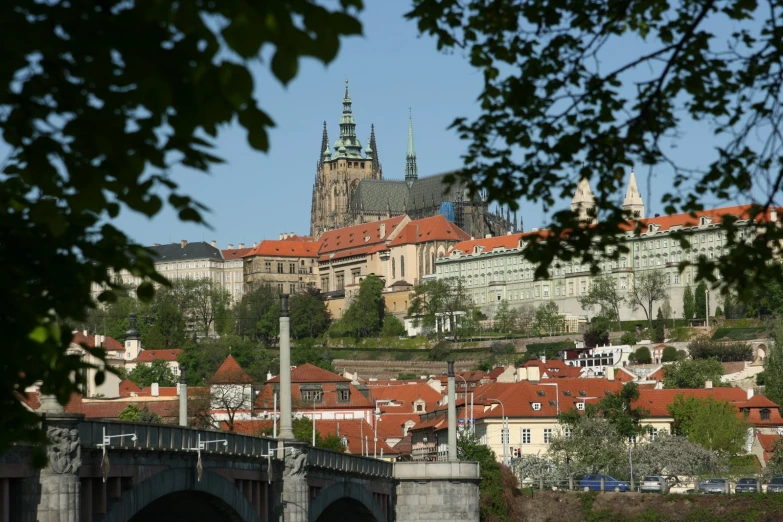 an old city on the banks of the river