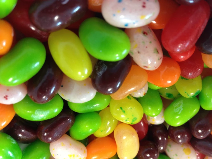 a lot of colorful candy rocks piled on top of each other