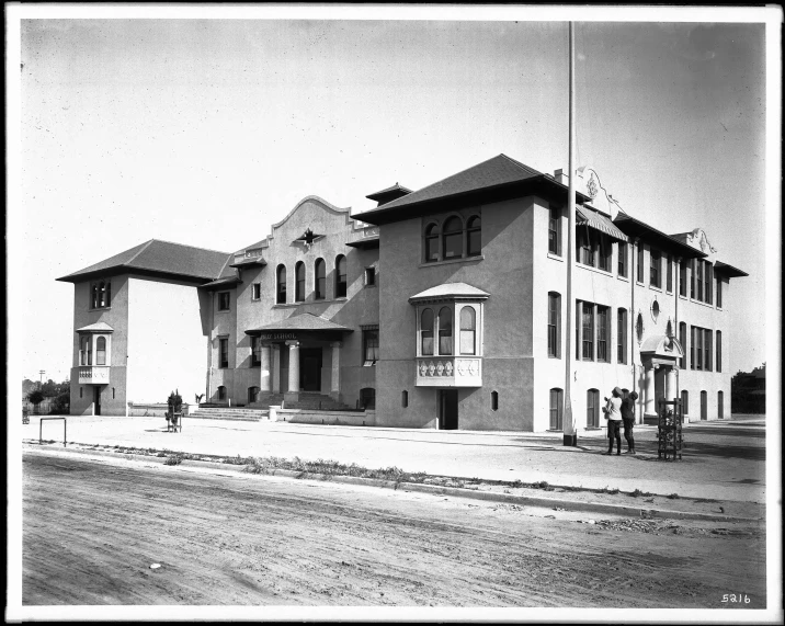 a building that looks like it was built in the 1800's