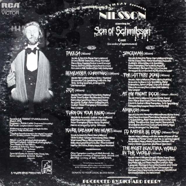 the back cover of the song of solomon, from neil scott's new album