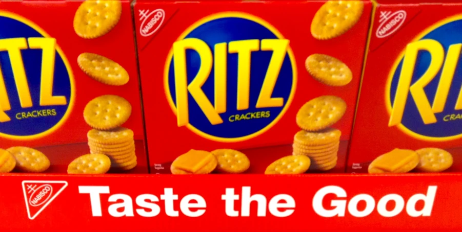 three ritz ers stacked up on display