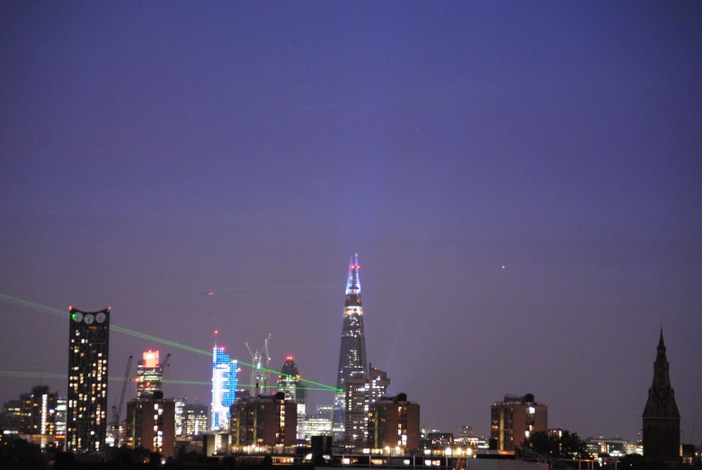 a night s of the new york city skyline