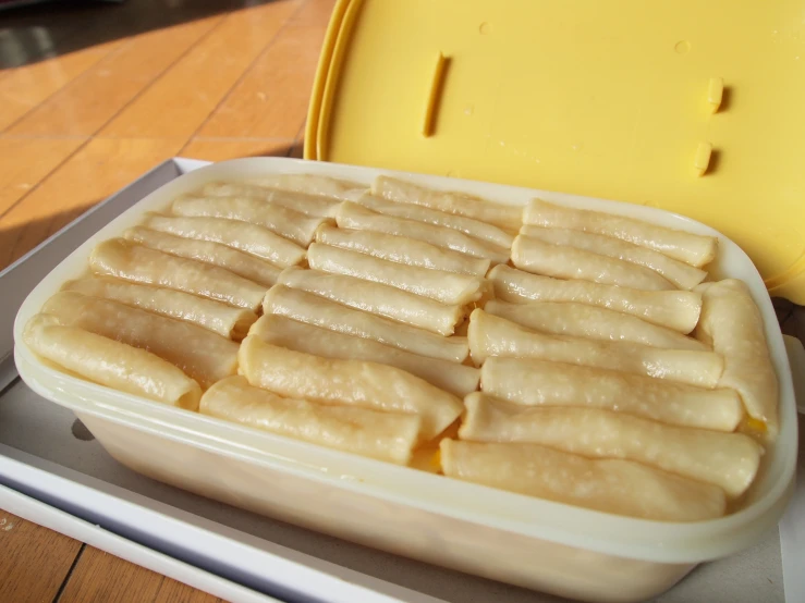 an image of food in a tray for cooking