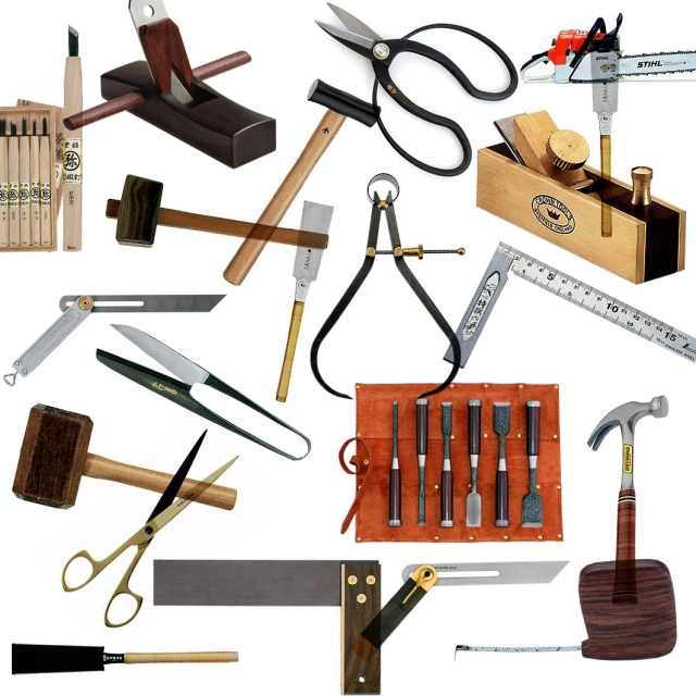 a number of different tools are sitting together