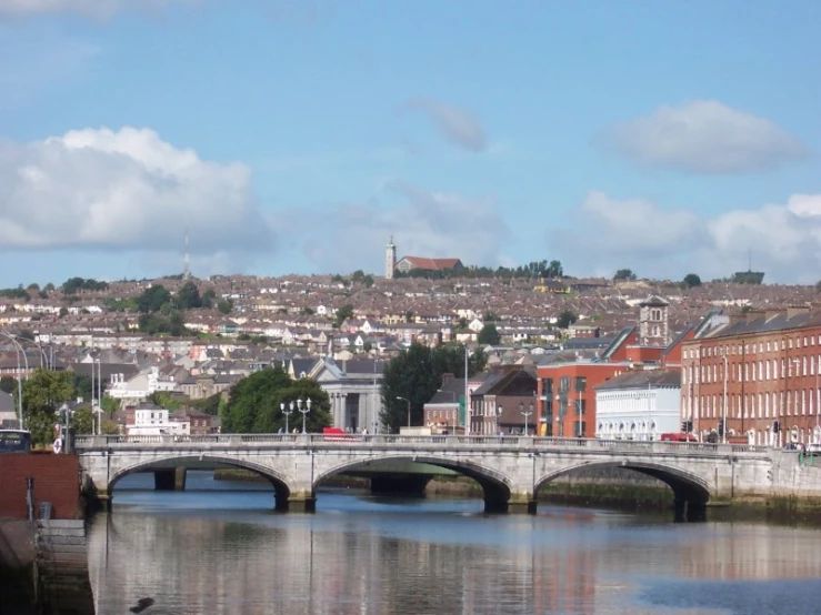 an image of a bridge that goes over water