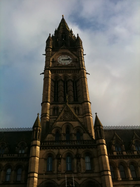 the building has several clocks on each tower