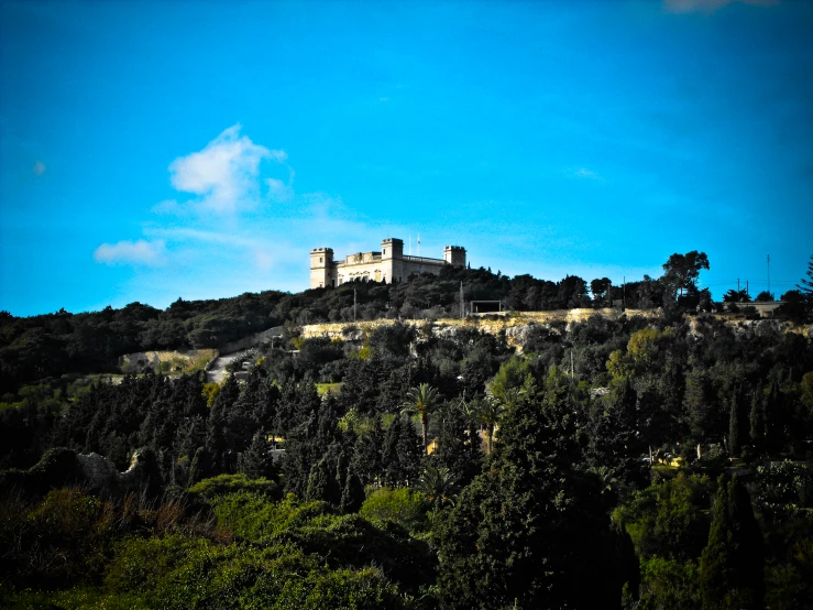an image of a scenic view of a castle