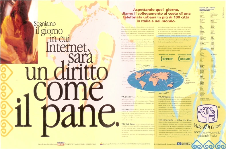 an article is shown in a magazine about internet
