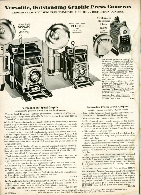 an article in an old magazine describing various types of electronic equipment