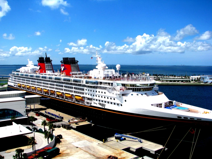 a large boat that is sitting in the water