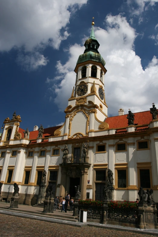 this is an old building with an ornate clock tower