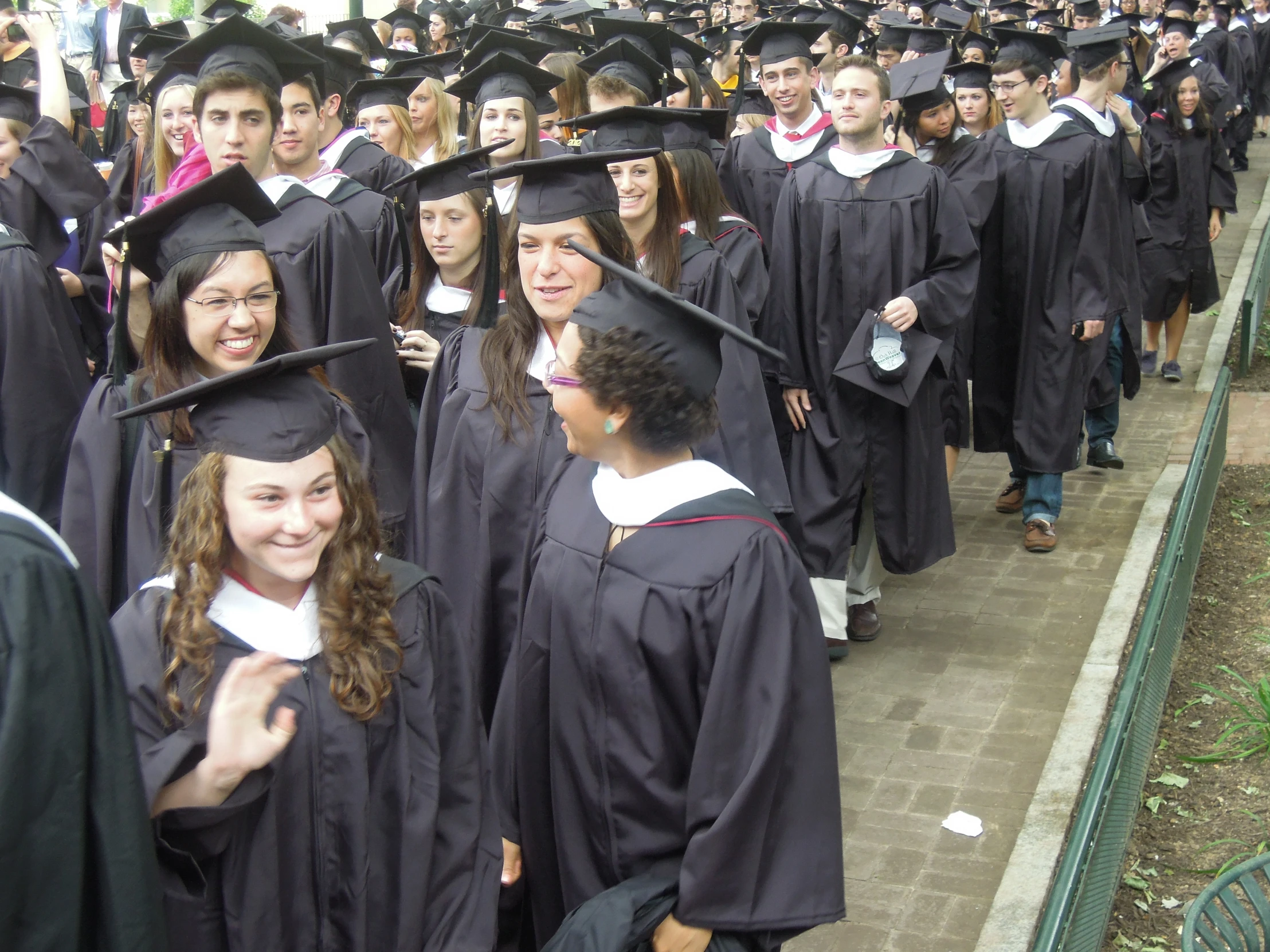 graduation is at one end of the road for students