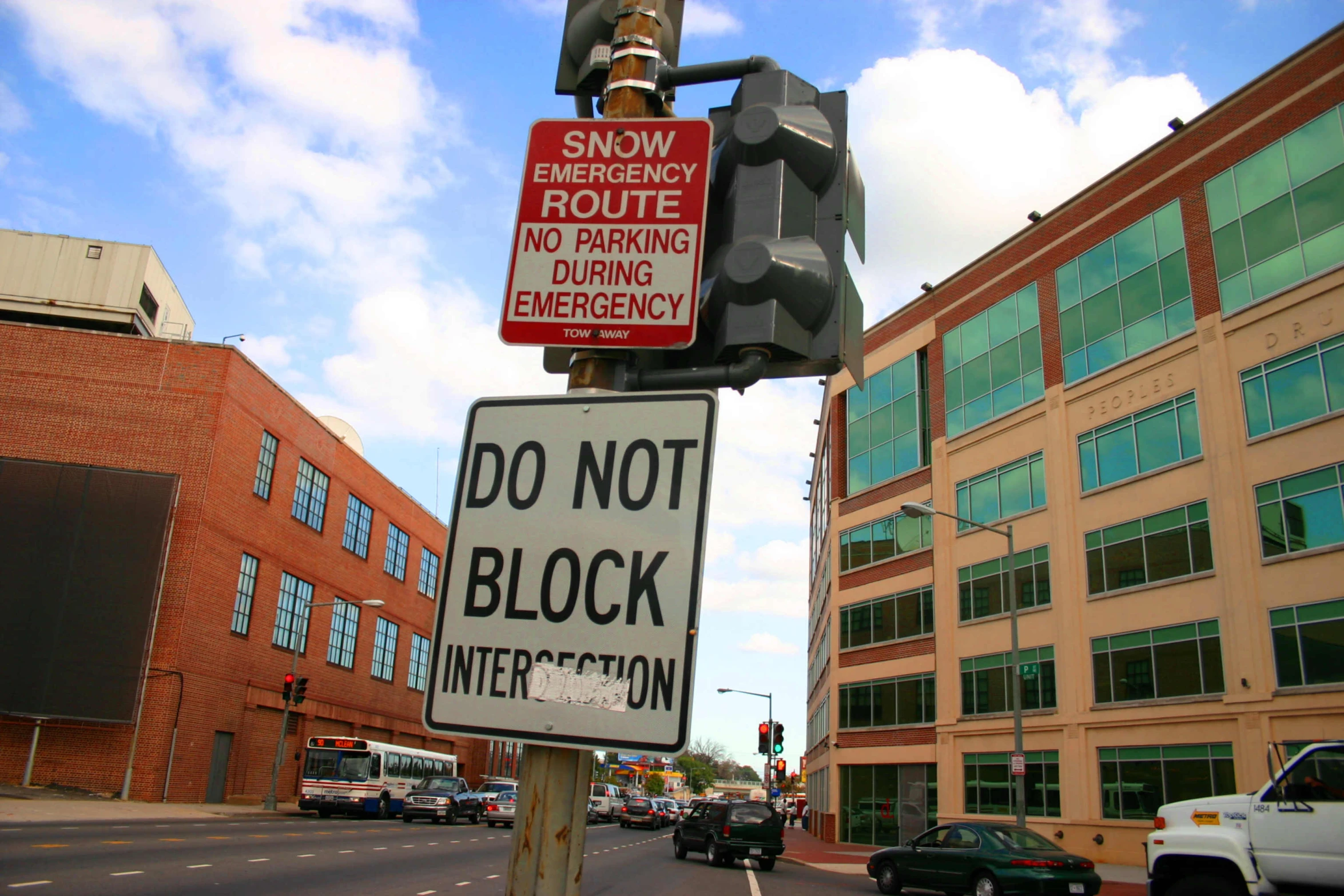 this is a couple of street signs at the intersection