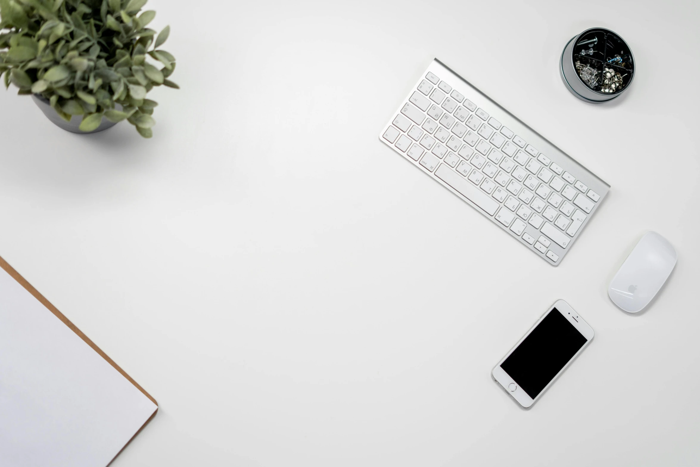 a desktop computer sitting on top of a white desk, trending on pexels, minimalism, phone background, background image, glossy white metal, playful composition canon