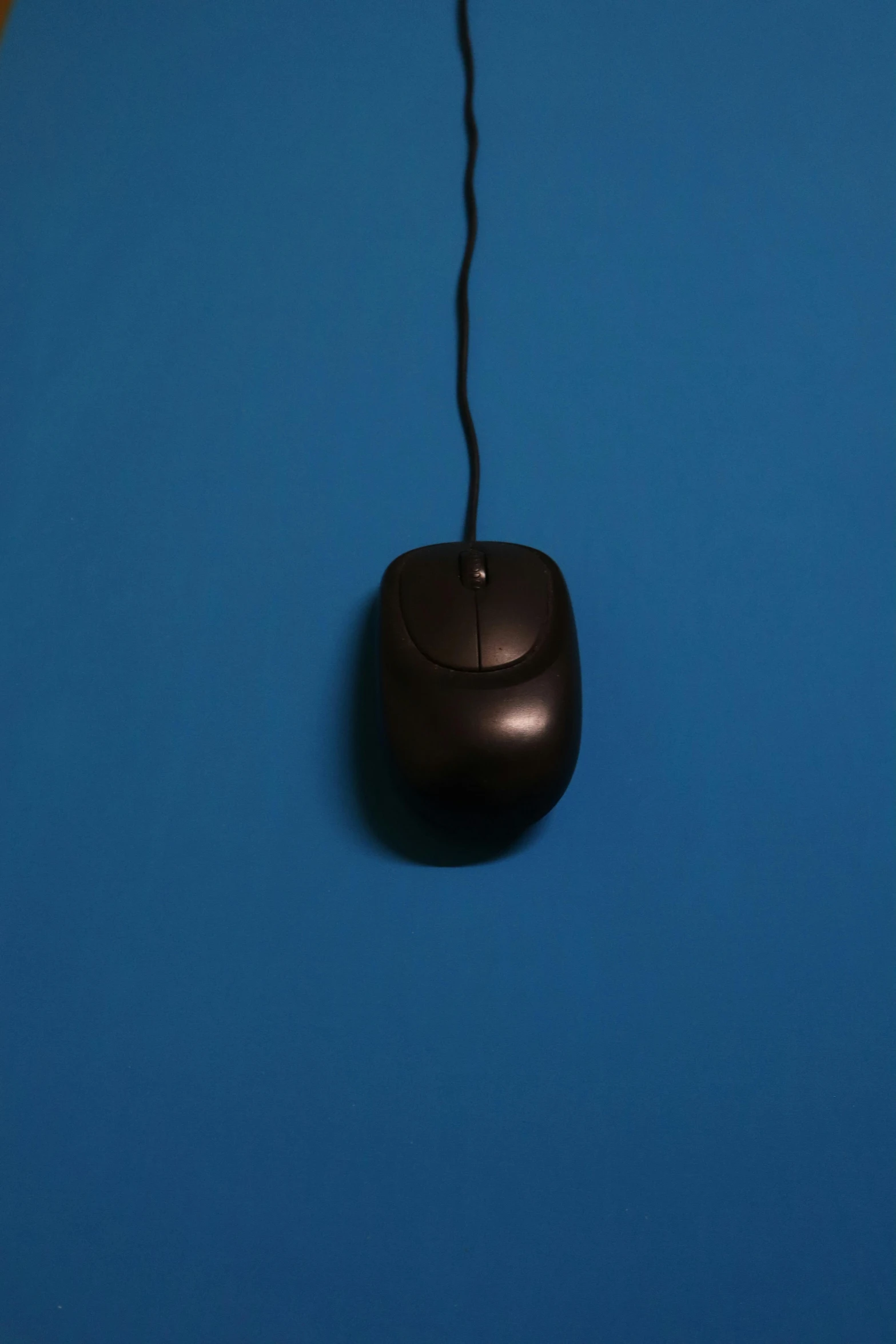 a computer mouse hanging on a blue wall, by James Morris, dark. no text, 'untitled 9 ', photographed for reuters, olivia kemp