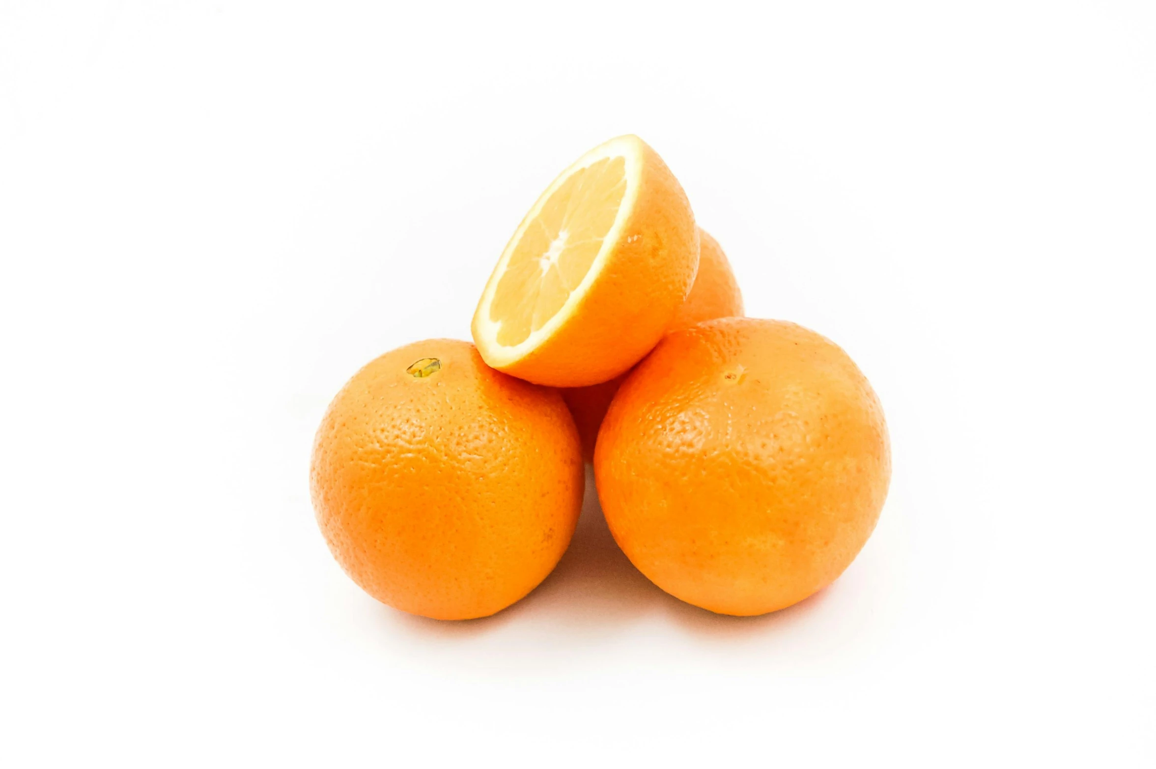 a pile of oranges sitting on top of each other, official product photo, with a white background, thumbnail, unedited