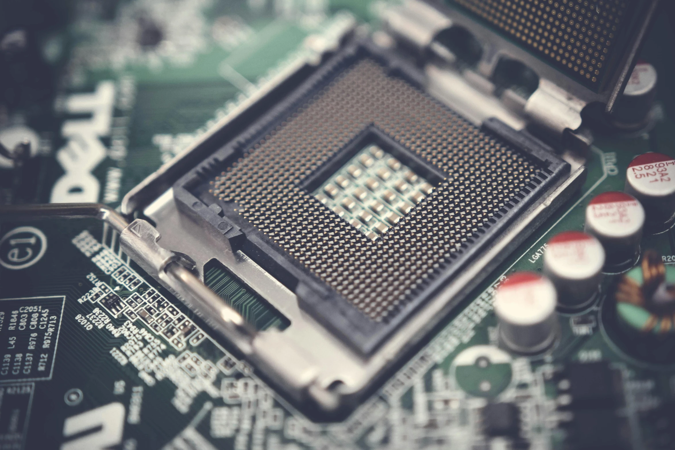 a close up of a computer mother board, a computer rendering, unsplash, instagram picture, cpu gpu wafer, a green, historical