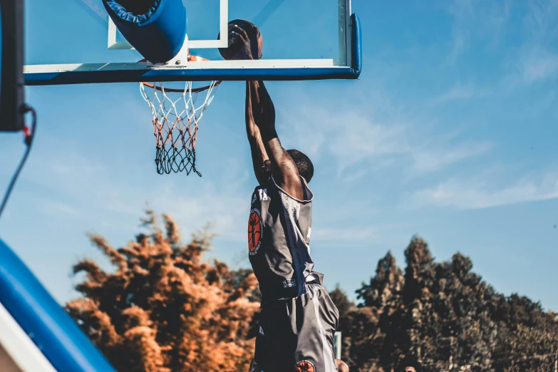 a man standing on top of a basketball court holding a basketball, pexels contest winner, figuration libre, dunking, 15081959 21121991 01012000 4k, profile picture, thumbnail