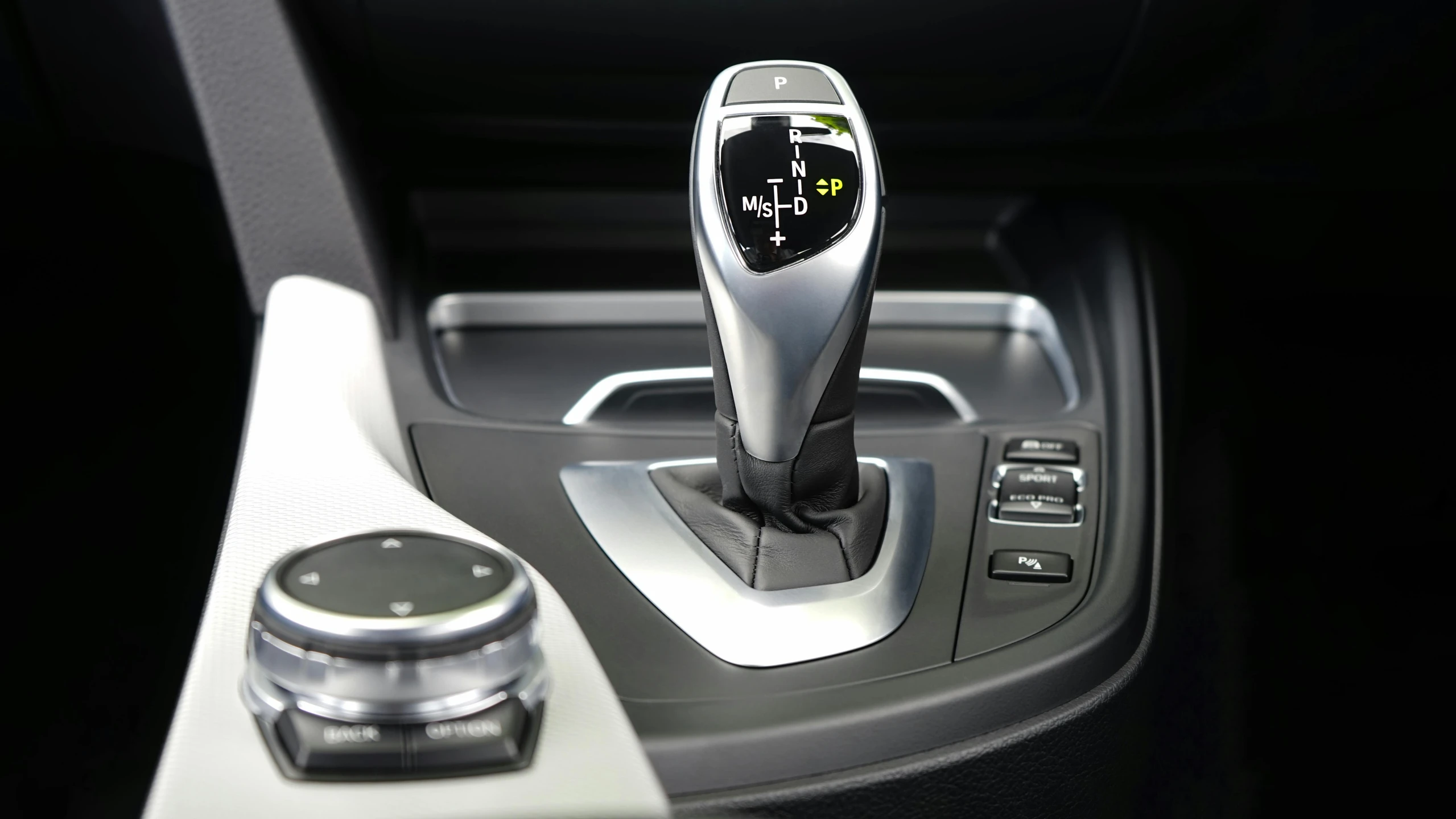 a close up of a gear stick in a car, shutterstock, les automatistes, bmw, accompanying hybrid, c 4 d ”, square