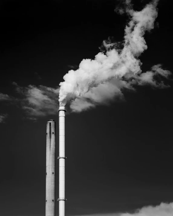 a black and white photo of smoke coming out of a chimney, a black and white photo, unsplash, purism, industrial saliva, profile picture, a green, stacked image