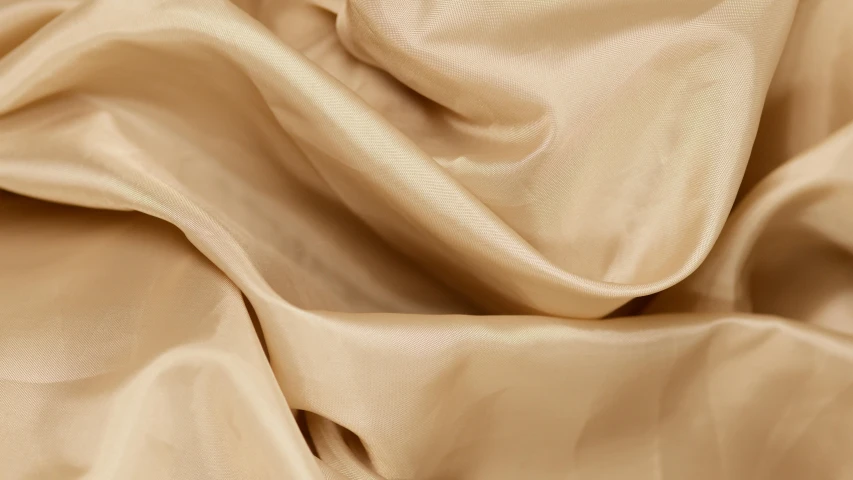 a close up of a piece of cloth, draped in silky gold, 2 0 % pearlescent detailing, solid colours material, beige