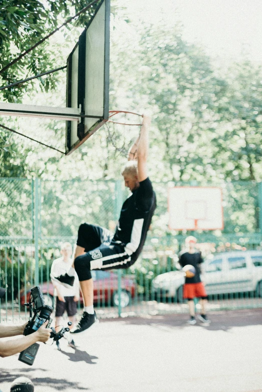 a man flying through the air while riding a skateboard, pexels contest winner, realism, from then on a basketball, swing on a tree, 15081959 21121991 01012000 4k, instagram story