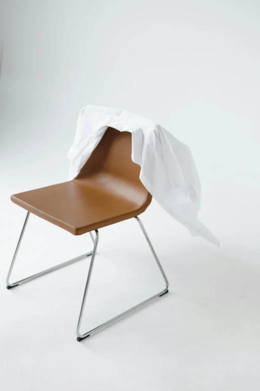 a couple of chairs sitting next to each other, by Daniel Gelon, conceptual art, white cloth in wind shining, tabletop model, poop, detailed product image