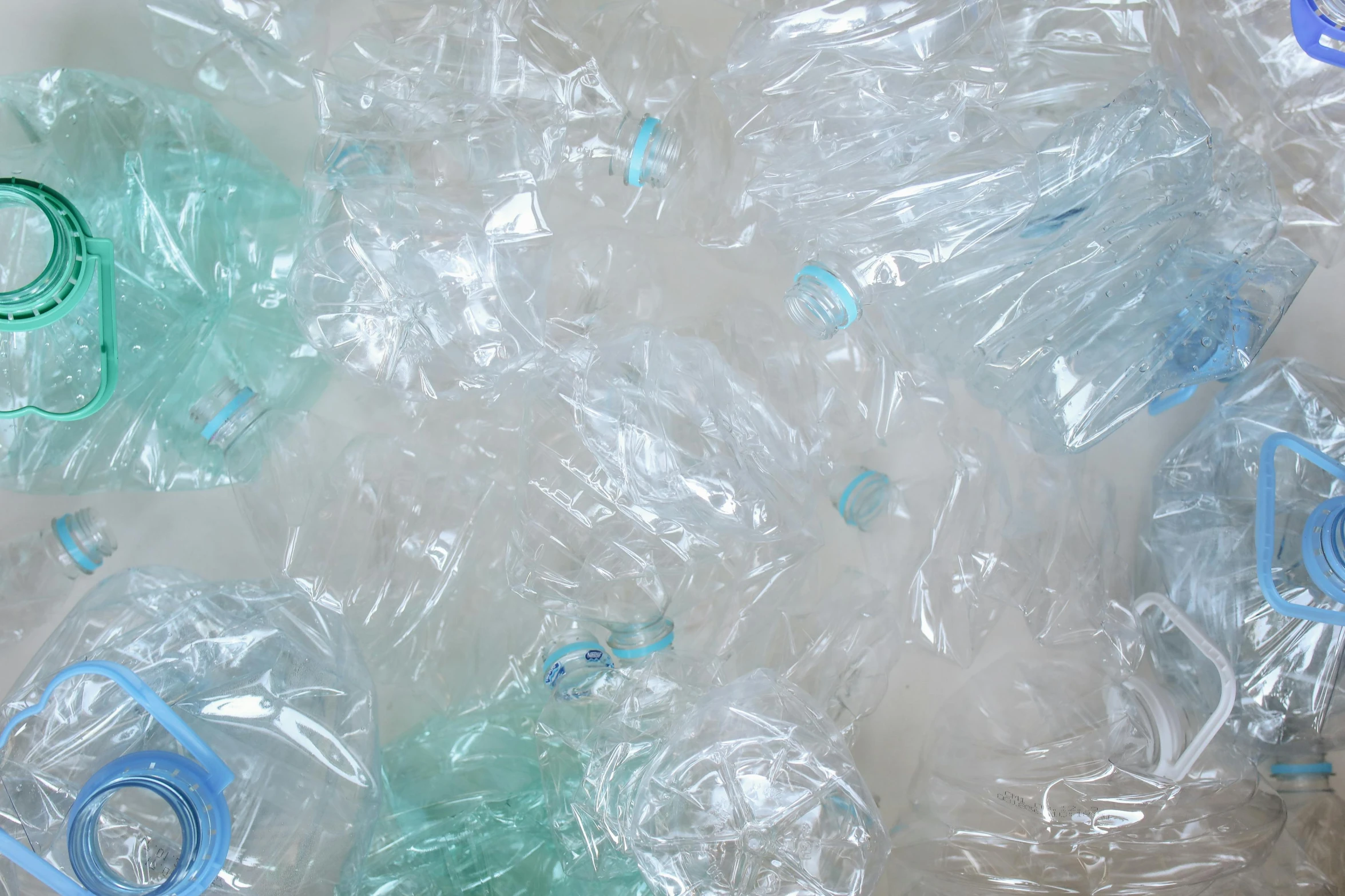 a pile of plastic bottles sitting on top of a table, unsplash, plasticien, pbr texture, bags, 15081959 21121991 01012000 4k, plastic texture