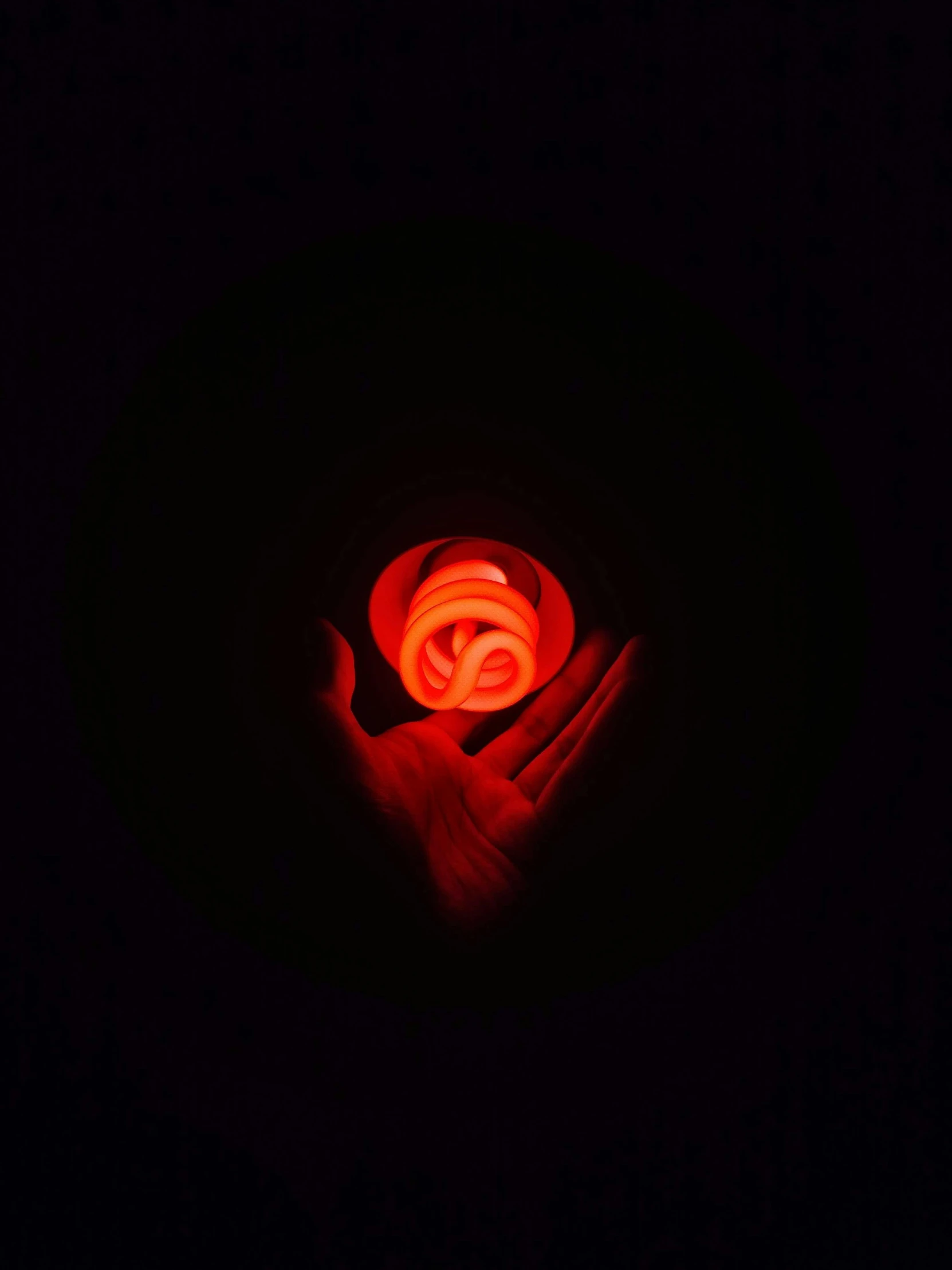 a hand holding a lit candle in the dark, inspired by Anna Füssli, reddit, art photography, red neon roses, spiraling, soap carving, sacral chakra