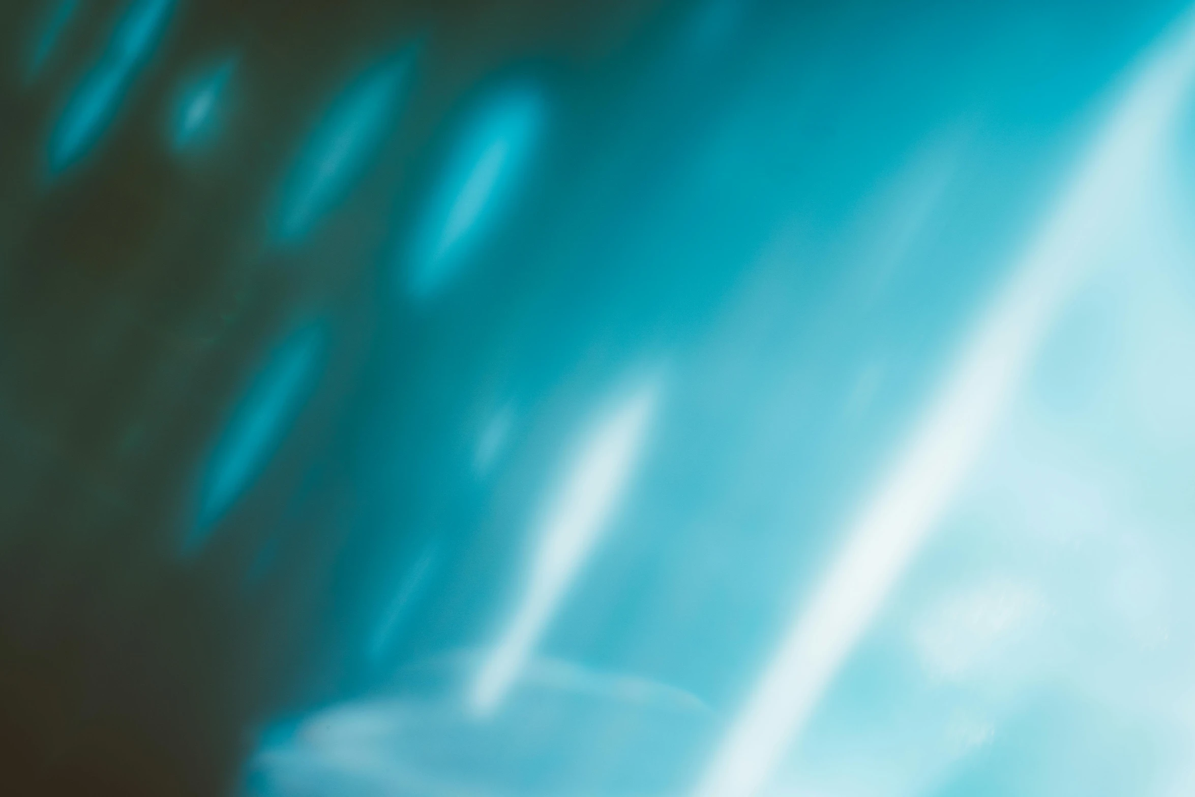 a blurry photo of a toilet in a bathroom, an album cover, inspired by Raoul De Keyser, unsplash, light and space, lightblue acrylic paintdrip tar, cyan dimensional light, dynamic closeup, movie still from bladerunner