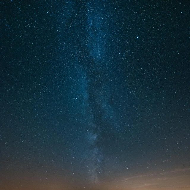 the milky shines brightly in the night sky, by Niko Henrichon, pexels contest winner, 15081959 21121991 01012000 4k, over the horizon, brown, sky blue