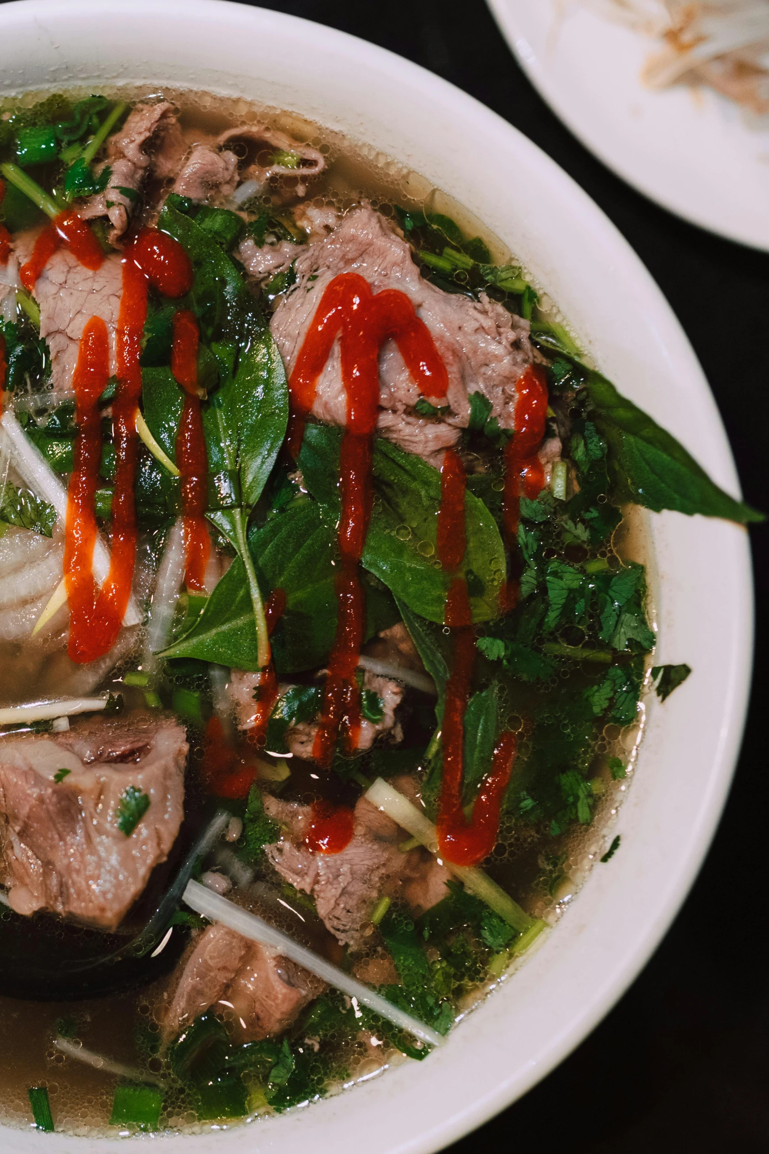 a bowl of soup sitting on top of a table, inspired by Tan Ting-pho, daily specials, highly upvoted, beef, profile image