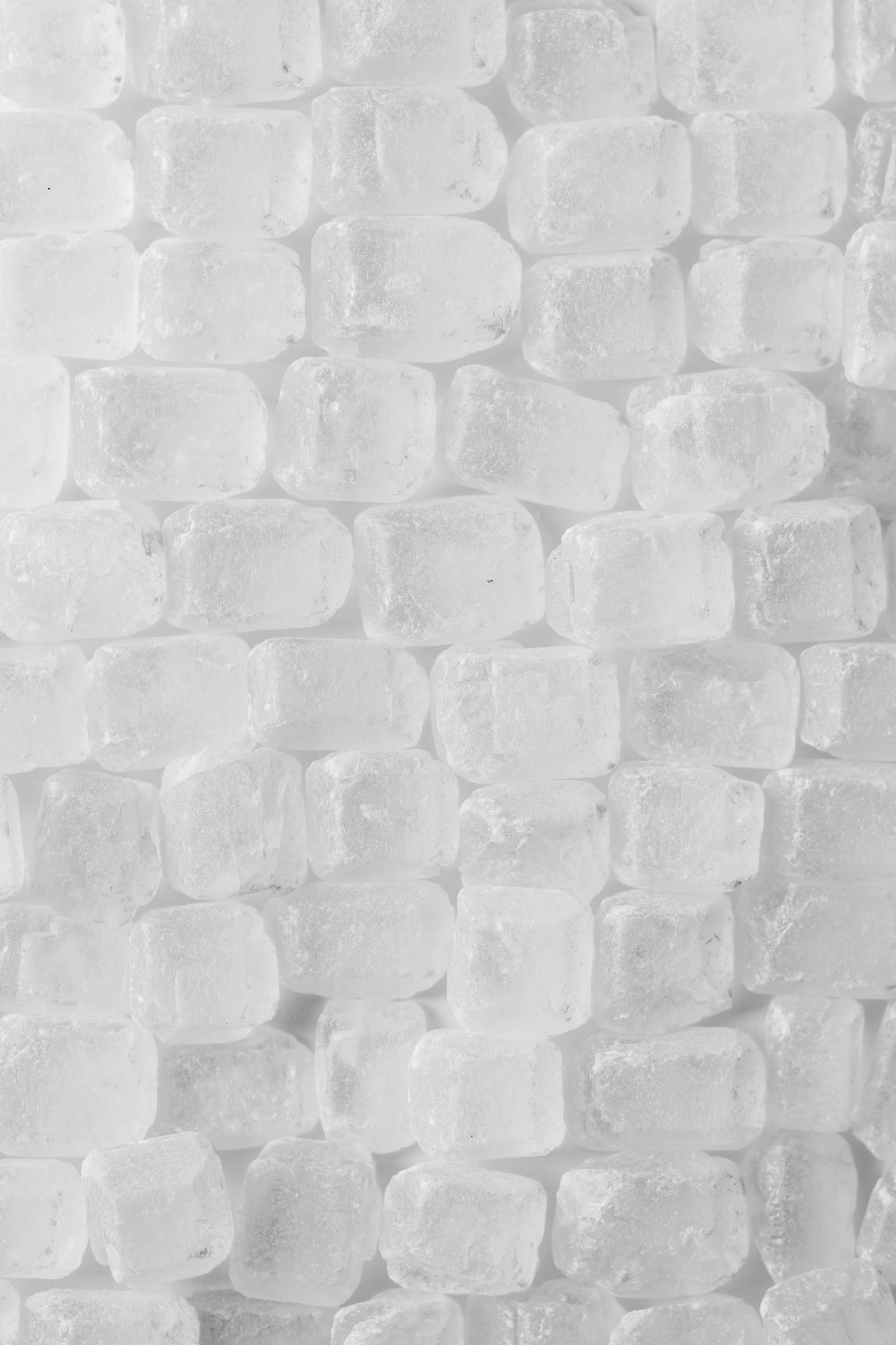 a bunch of ice cubes stacked on top of each other, by Rachel Whiteread, albedo texture, smooth shine texture, snacks, background is white