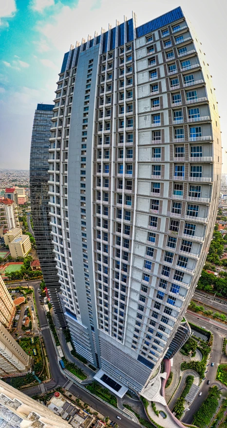 a very tall building in the middle of a city, 4k photo gigapixel, portrait of jerma985, curvy build, jakarta