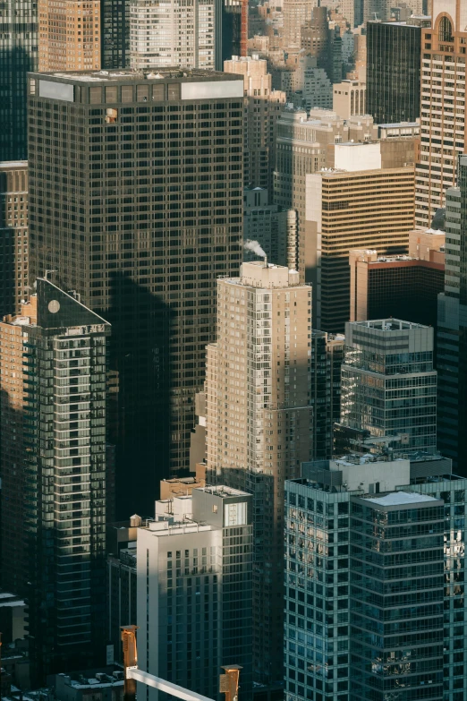 a view of a city from the top of a building, by Dan Christensen, modern buildings, 8k detail, low iso