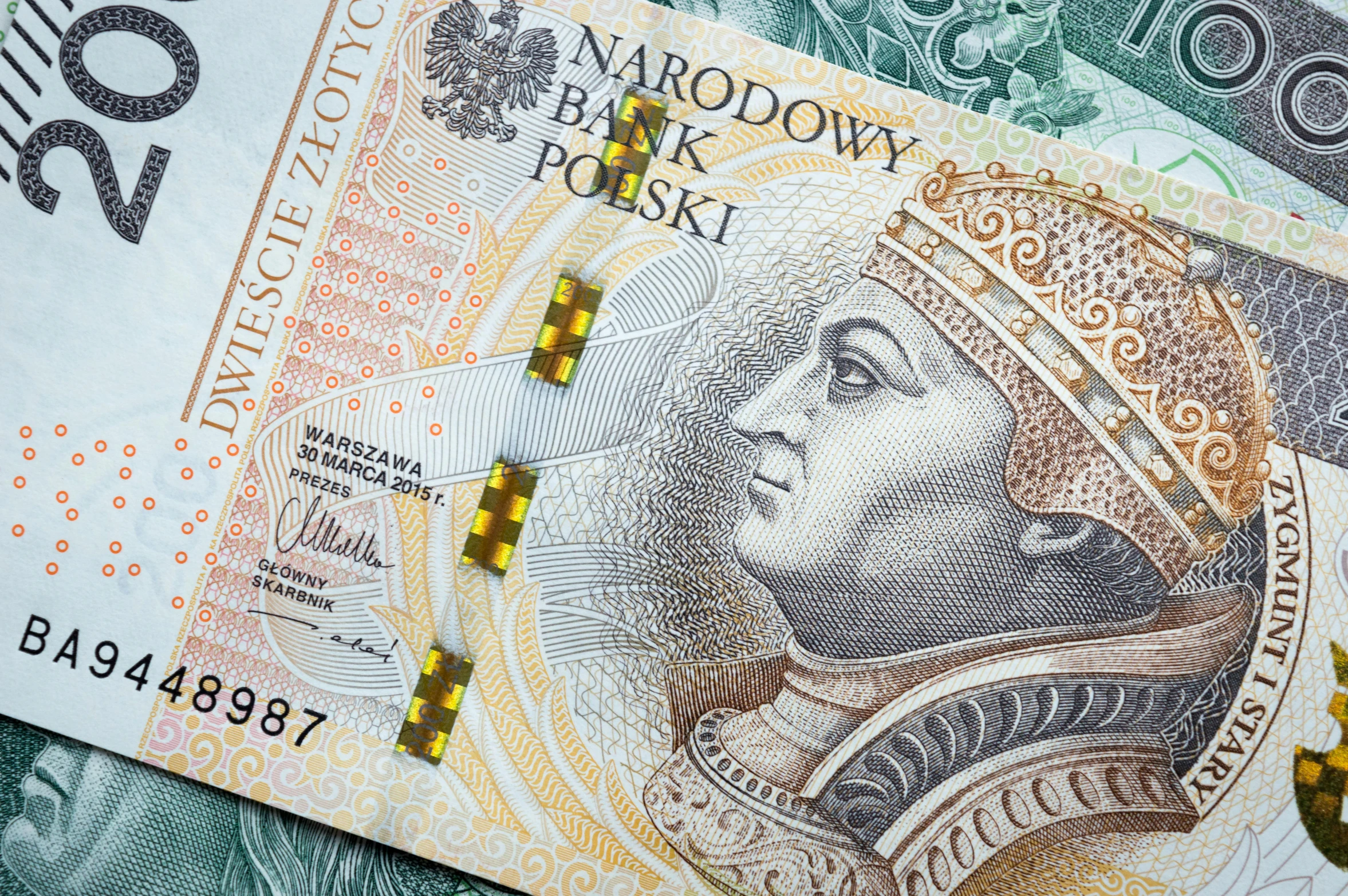 a pile of money sitting on top of a table, a portrait, by Adam Marczyński, pexels contest winner, renaissance, zoomed view of a banknote, polish, nano, profile portrait