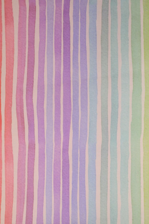 a close up of a colorful striped fabric, inspired by Bridget Riley, in pastel shades, 2 5 6 colours, kupka, features