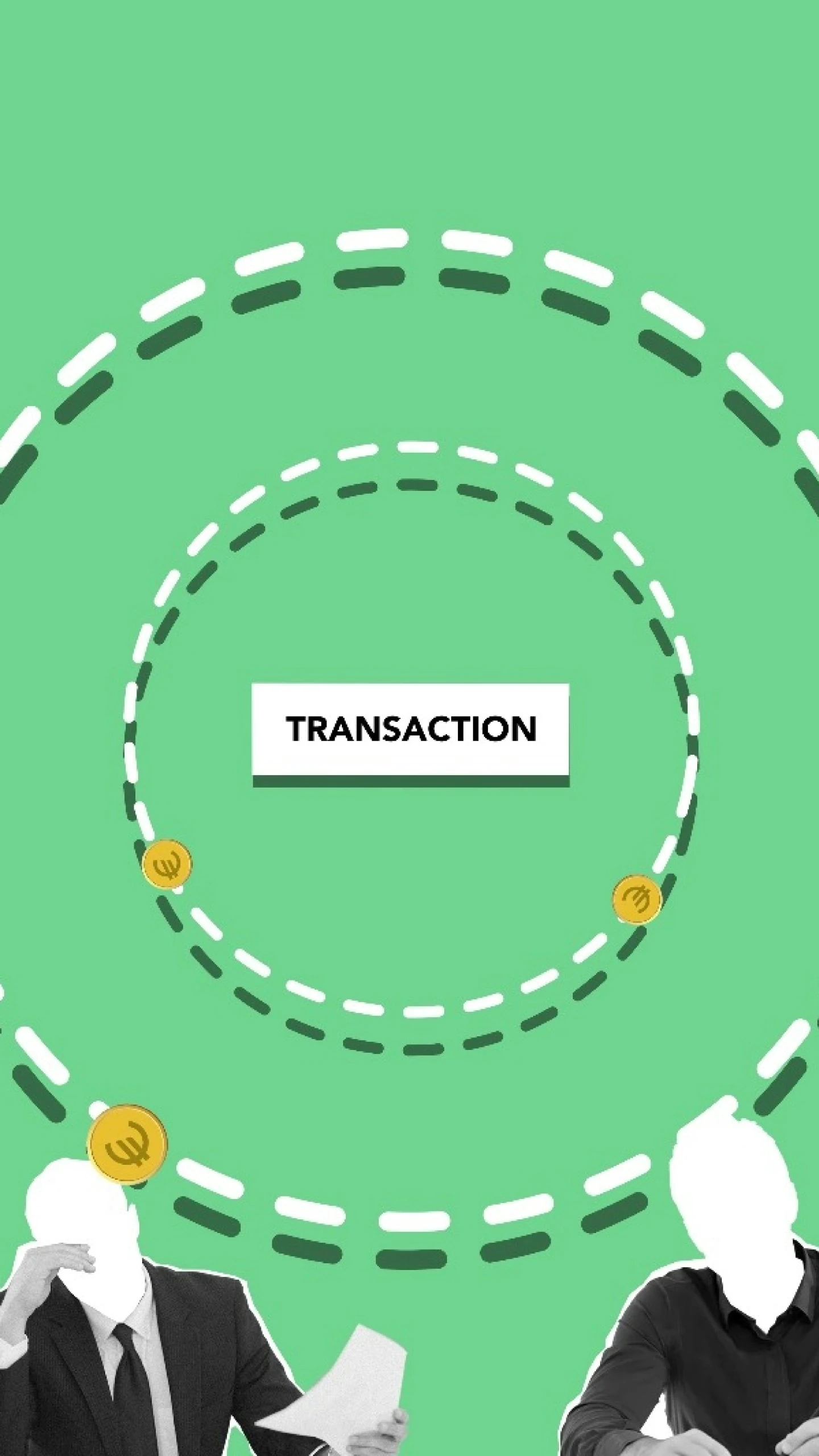 two men sitting at a table with money in front of them, a screenshot, by Sebastian Vrancx, trending on unsplash, conceptual art, circles, trapped on a hedonic treadmill, motion graphic, infographic with illustrations