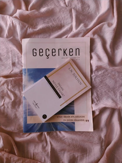 a book sitting on top of a bed, an album cover, by Geertgen tot Sint Jans, ticket, けもの, magazine photograph, sofya emelenko