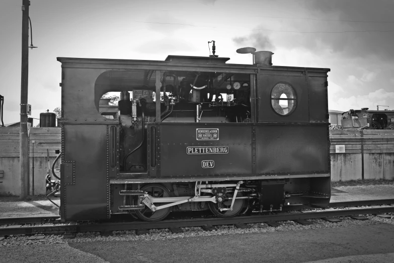 a black and white photo of a train, a black and white photo, pixabay, square, preserved historical, number 31!!!!!, martinière