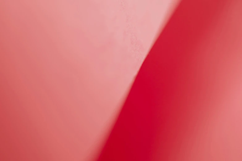 a close up of the corner of a red wall, inspired by Barnett Newman, unsplash, lyrical abstraction, gradient light pink, glossy plastic, curved, animation