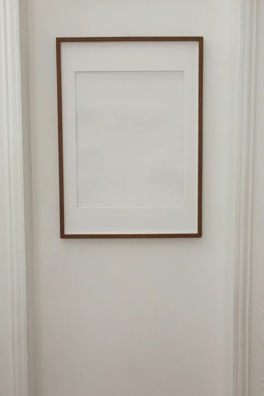 a picture frame hanging on a wall in a room, by Agnes Martin, visual art, low quality photograph, white background : 3, last photo, conor walton