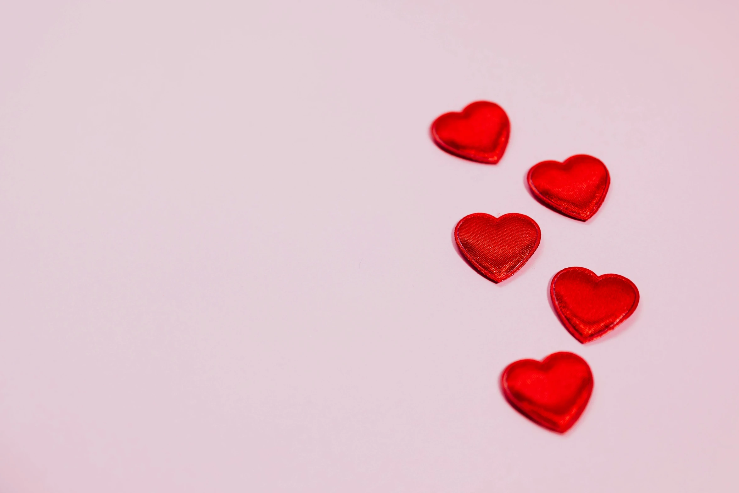 a group of red hearts on a pink background, by Georgina Hunt, pexels, made of candy, 15081959 21121991 01012000 4k, instagram post, plain background