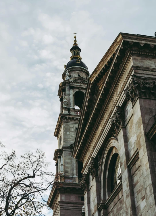 a tall building with a clock on top of it, inspired by Christopher Wren, baroque, moody details, with great domes and arches, intricate details photograph, today\'s featured photograph 4k